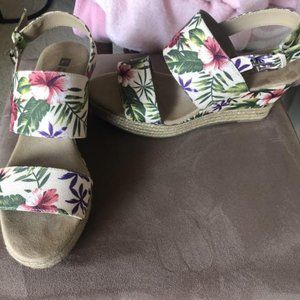 White Mountain Bar Harbor Espadrille Wedge Sandal